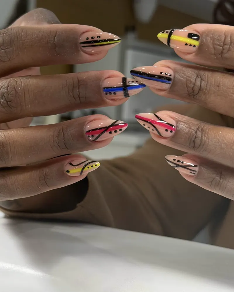 Advanced nail design in NYC by Iva at M.STUDIO