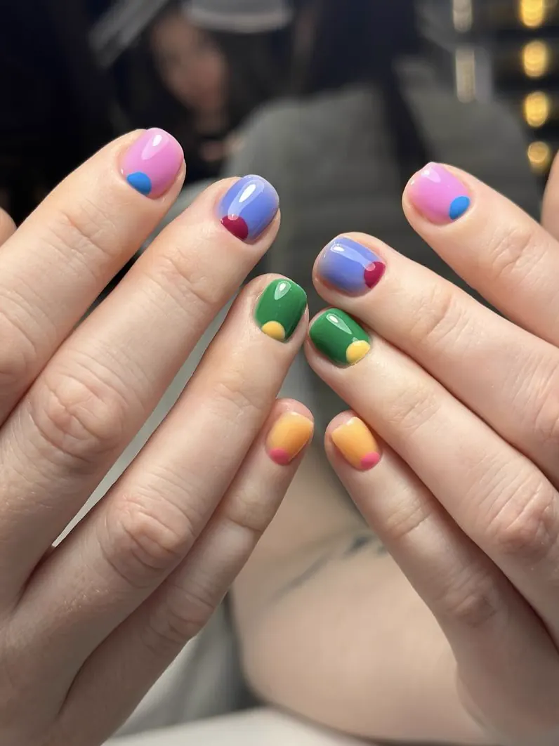 Gel manicure in NYC by Alex at M.STUDIO