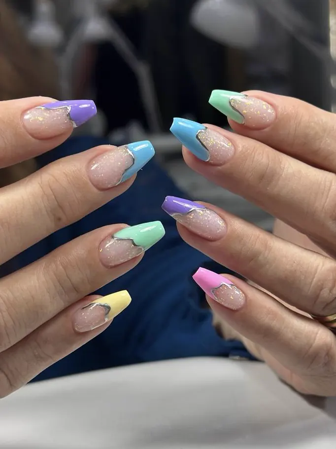 Clean nail finish in NYC by Alex at M.STUDIO