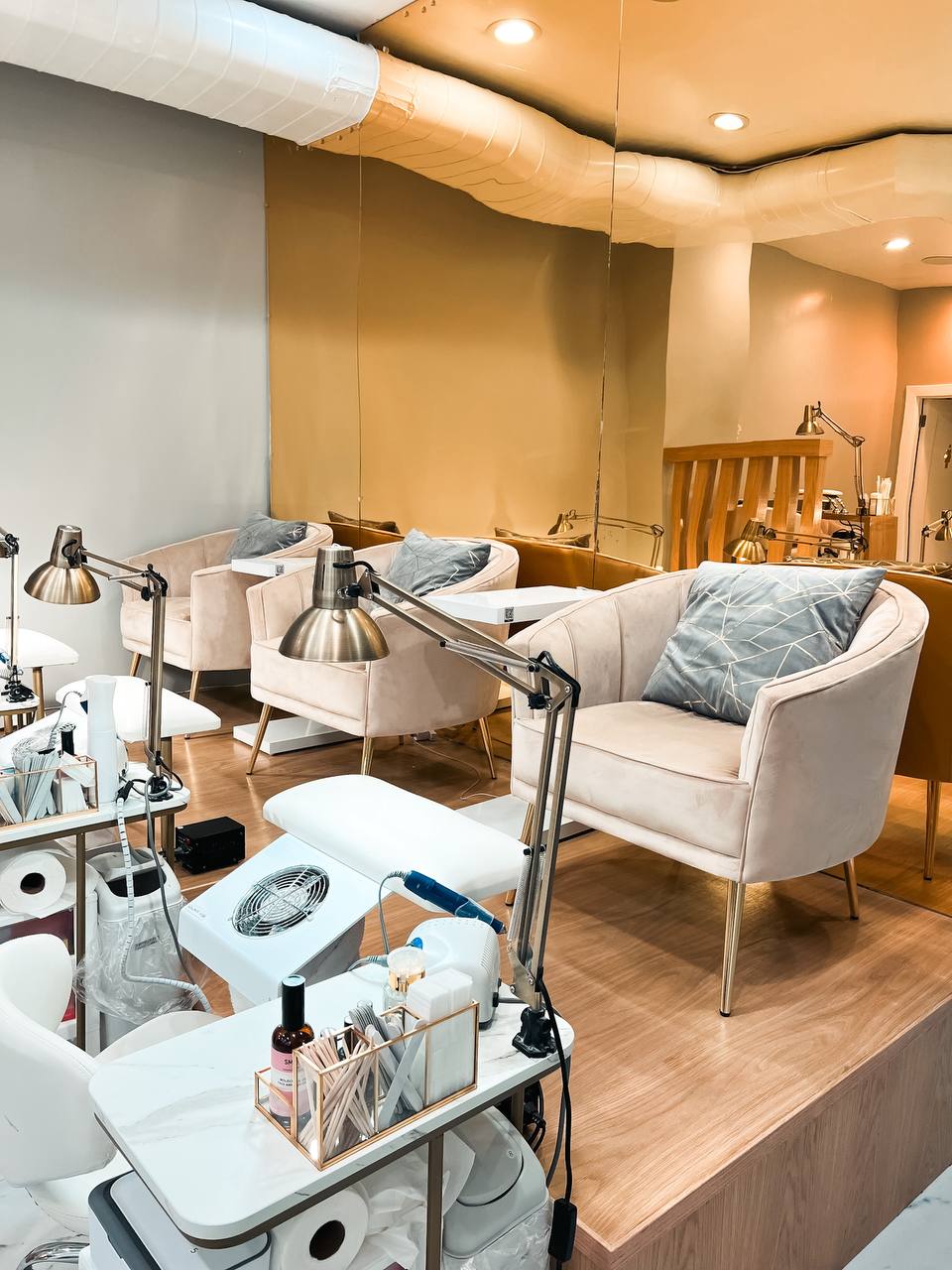 Beauty salon interior M. STUDIO New York City